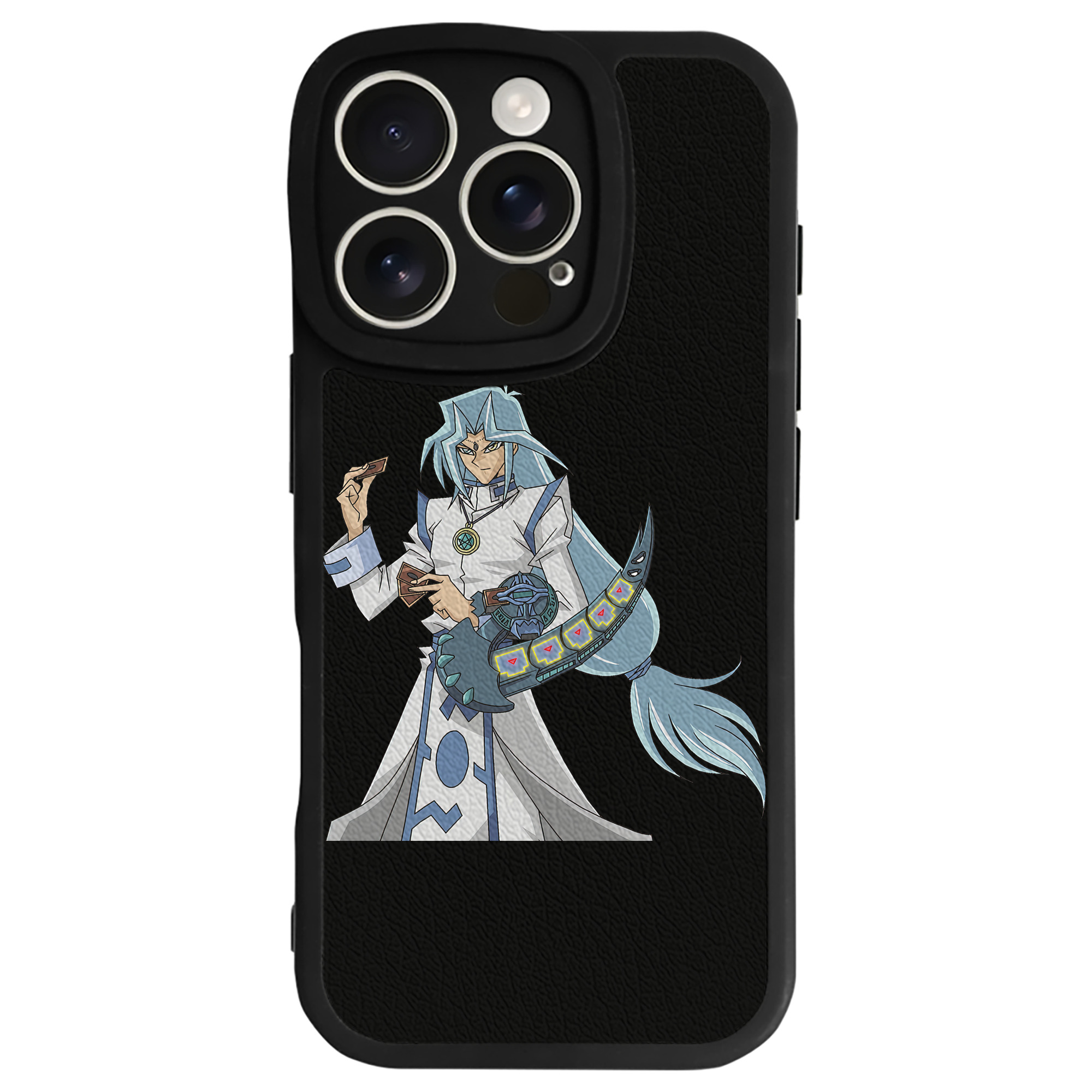 遊☆戯☆王 Yu-Gi-Oh! 【iPhone 16シリーズ対応】シリコンスマホケース（レザー調） 材質：シリコン
